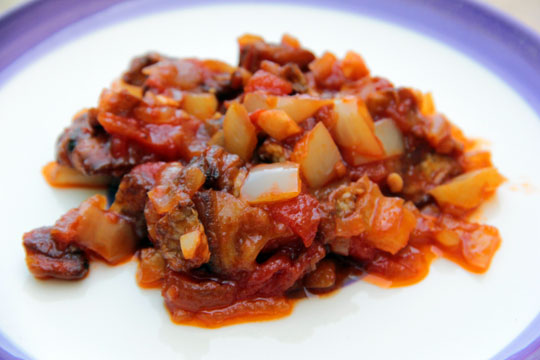 Patlıcan ragout