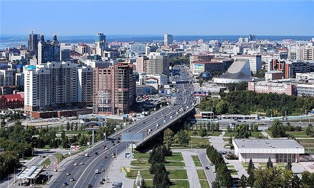 Novosibirsk nerede 