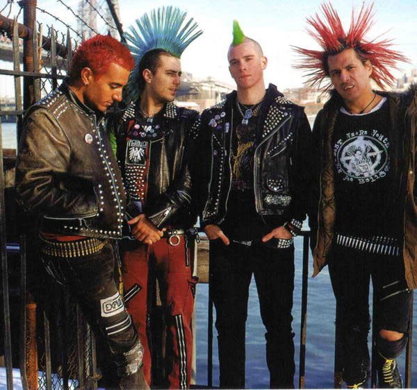 Iroquois, punk'ın değişmez bir özelliğidir